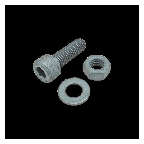 80/20 M8-1.25 Socket Head Cap Screw, Blue Zinc Plated Steel, 25 mm Length 75-3476 - main
