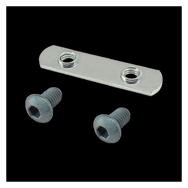 80/20 M6-1.00 Socket Head Cap Screw, Button, Blue Zinc Plated Steel, 10 mm Length 75-3509 - main