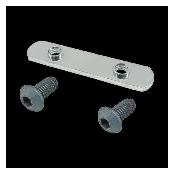 80/20 M8-1.25 Socket Head Cap Screw, Button, Blue Zinc Plated Steel, 16 mm Length 75-3513 - main