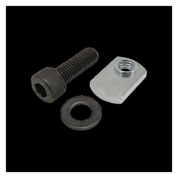 80/20 M8-1.25 Socket Head Cap Screw, Blue Zinc Plated Steel, 25 mm Length 75-3536 - main