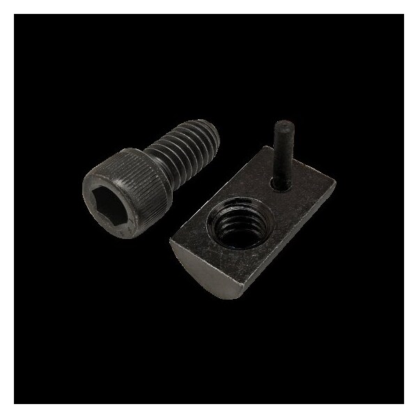 80/20 5/16"-18 Socket Head Cap Screw, Black Zinc Plated Steel, 5/8 in Length 75-3841 - main