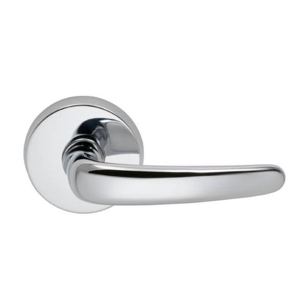 Omnia Lever Pass 2-3/4" BS Full Lip 1-3/4" Doors Bright Chrome 762 762/00CF.PA2
