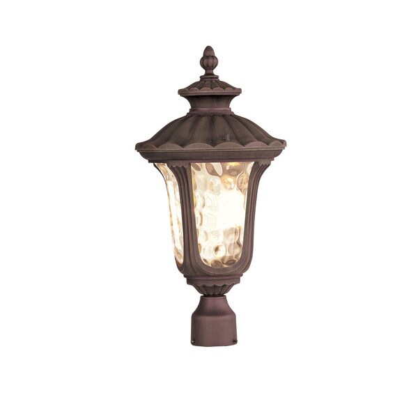 Livex Lighting Oxford 3 Light Imperial Bronze Outdoor Post Top Lantern 7659-58 - main