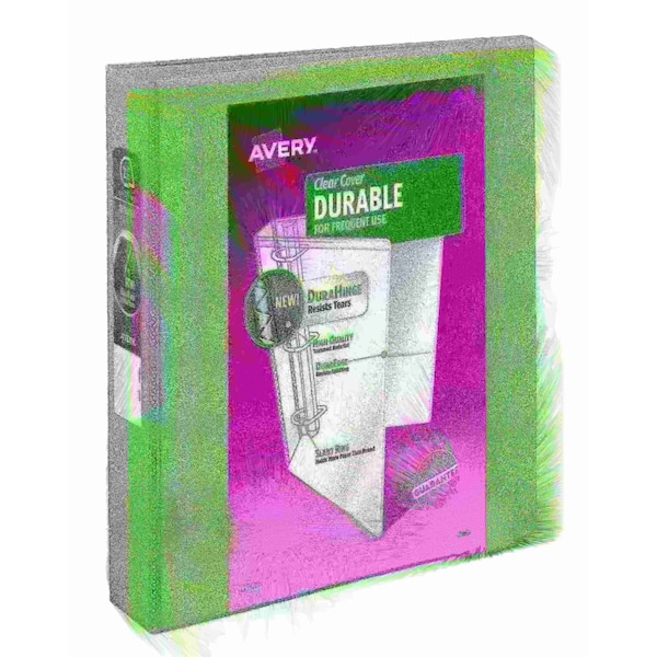 Avery Durable View 3 Ring Binder, 1.5" Slant R 17835 Zoro