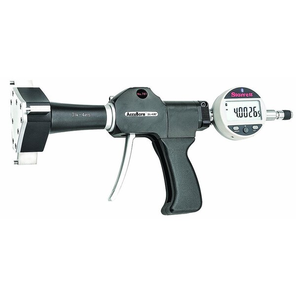 Starrett AccuBore Electronic Bore Gage, 3-1/4"-4" 781BXTZ-4 - main