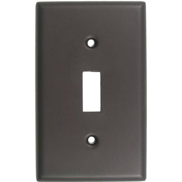 Rusticware Single Switch Plate, Number of Gangs: 1 Oil Rubbed Bronze Finish 782ORB - main