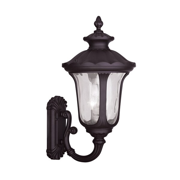 Livex Lighting Oxford 3 Light Bronze Outdoor Wall Lante 7856-07 - main