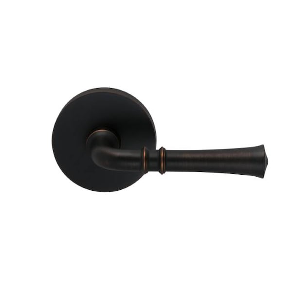 Omnia Lever Modern Rose Pass Lever 2-3/4" BS T Strike Tuscan Bronze 785 785MD/234T.PATB