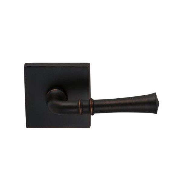 Omnia Lever with Square Rose Single Dummy Right Hand Lever Tuscan Bronze 785 785SQ/R.SDTB - main