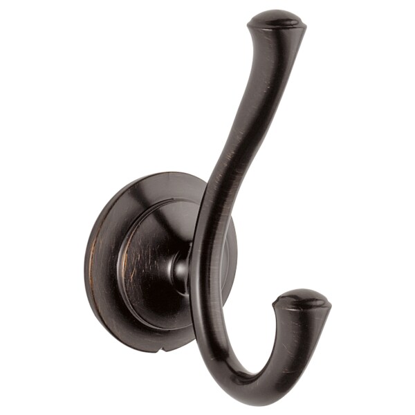 Delta Delta Linden Double Robe Hook, Venetian 79435-RB - main