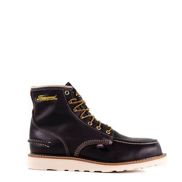 Thorogood Shoes 6Inch Work Boot, EE, 11, Brown, PR 8043600 2E 110 Zoro