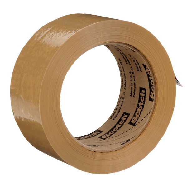 Scotch Box Sealing Tape, 48mm x 100 m, Tan, PK36 371 564 - main