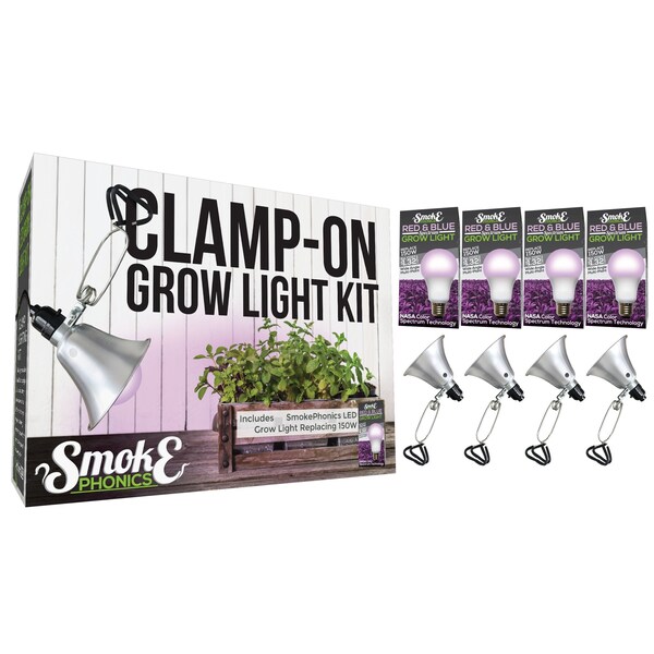 Miracle Led SmokePhonics LED Clamp-On Grow Ligh, PK4 601284 - main