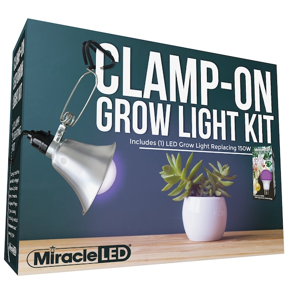 Miracle Led Ultra Grow LED Clamp-On Grow Light Kit w 601294 - main