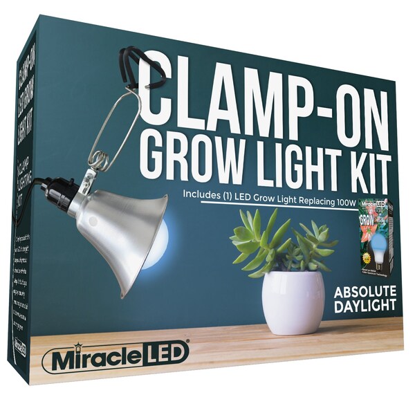 Miracle Led Absolute DayLght LED Clamp-On Grow Lght 601303 - main