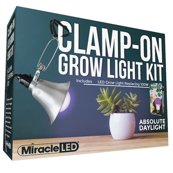 Miracle Led Daylight LED Clamp-On Grow Light Kit w/R 601306 - main