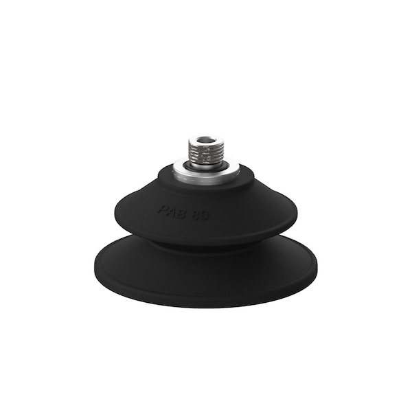 Piab Vacuum Cup, Nitrile/PVC, 80 mm dia., PK5 S.PAB80NP60.XXX.00 - main
