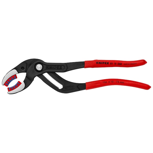 Knipex Pipe and Connector Gripping Pliers, 10 81 11 250 SBA - main