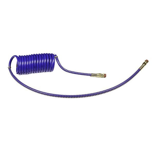 Grote Coiled Air 15 ft., Blue Single, 12" Lead 81-0015-40B - main