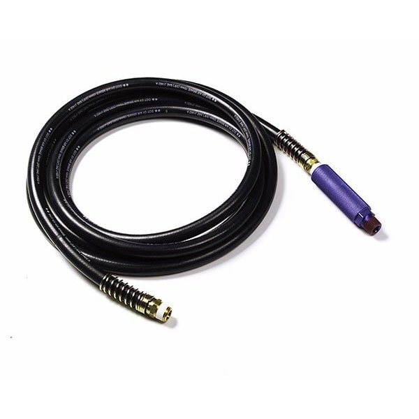 Grote Rubber Air Hose 15 ft., Black, Blue Anodiz 81-0115-GB - main