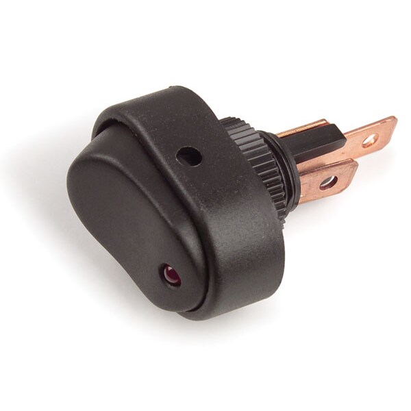 Grote Rocker Switch, 3 Blade, Red, 30A, 1/2" 82-2133 - main