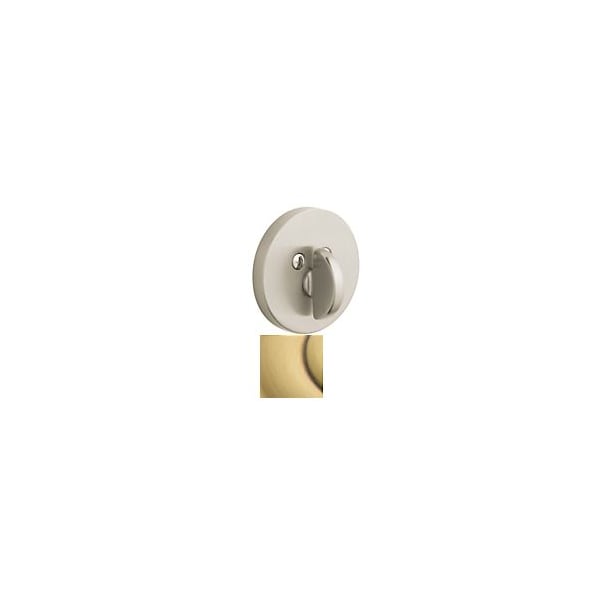 Baldwin Estate Satin Brass with Brown Deadbolts 8241.060.PAT - main