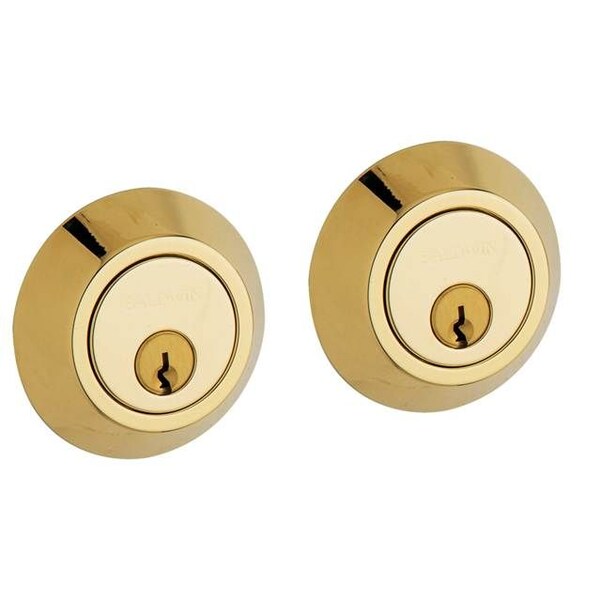 Baldwin Estate Unlacquered Brass Deadbolts 8242.031 - main