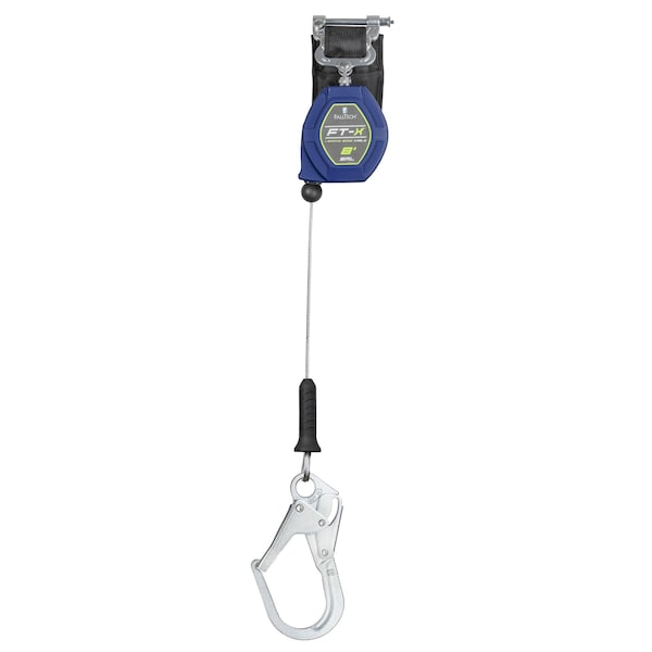 Falltech FT-X Self Retracting Lifeline, 8 ft. Length, Quick-Connect, Aluminum, 1 Leg(s) 82808SP3 - main