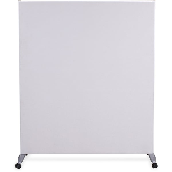 Lorell Fabric Panels Mobile T-Foot Set, Mtl, PK2 LLR69898 - main