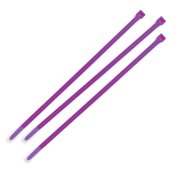 Grote Standard Tie, Purple, 8", 50lb, PK1000 83-6035-3 - main