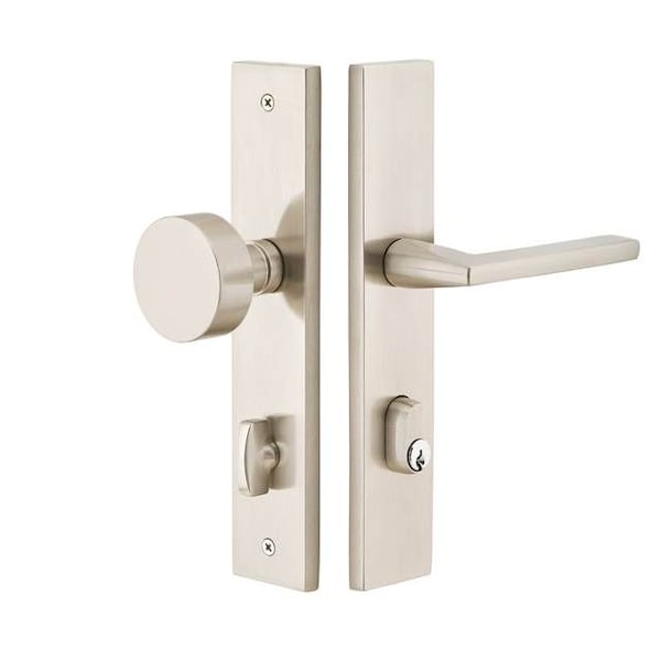 Emtek Satin Nickel Sideplate 8442HLOUS15LH 8442HLOUS15LH - main