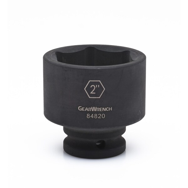 Gearwrench 3/4" Drive 6 Point Standard Impact SAE Socket 2-1/8" 84822 - main