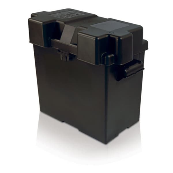 Grote Battery Box, 6V, Gc2, Black 849660 Zoro