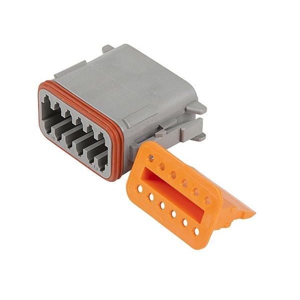 Grote Deutsch, 12-Way Housing/Wedglock, Male 84-2495 - main