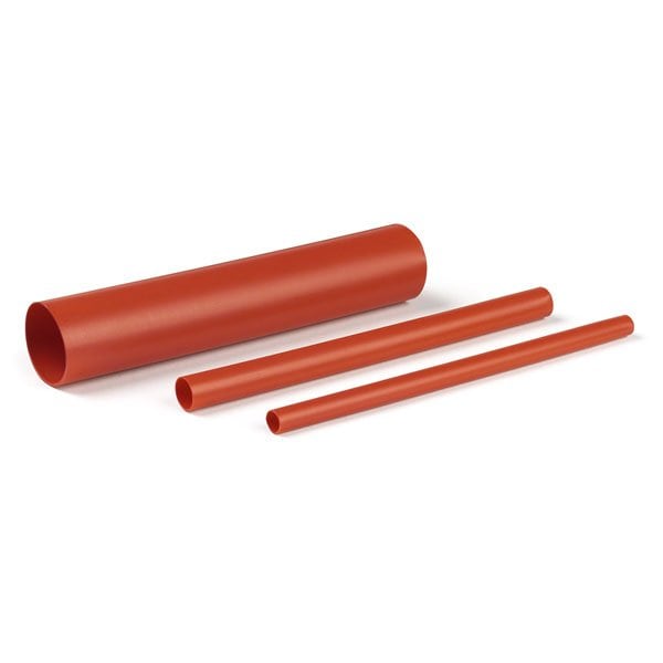 Grote Shrink Tube, Dual Wall, Red, 1/2" X 6", PK20 84-6107-3 - main