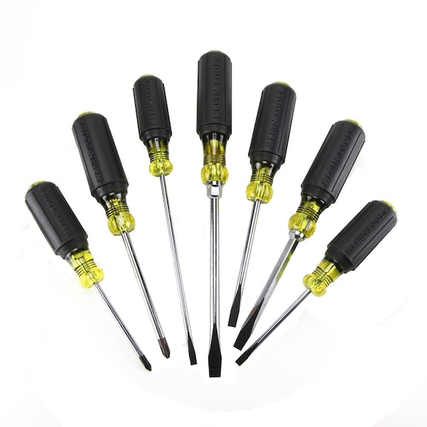 S☆KING Klein Tools Screwdriver Set, General Purpose, Slotted and