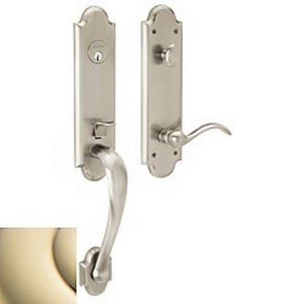Baldwin Entry Handlesets Lifetime Brass 85354.003.RENT - main