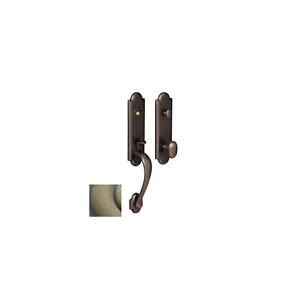 Baldwin Entry Handlesets Antique Brass 85354.050.ENTR - main