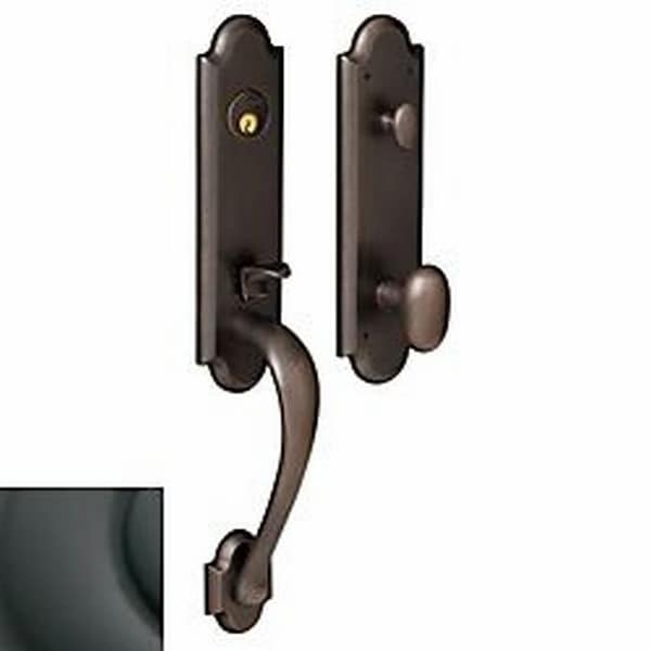 Baldwin Entry Handlesets Oil Rubbed Bronze 85354.102.ENTR - main