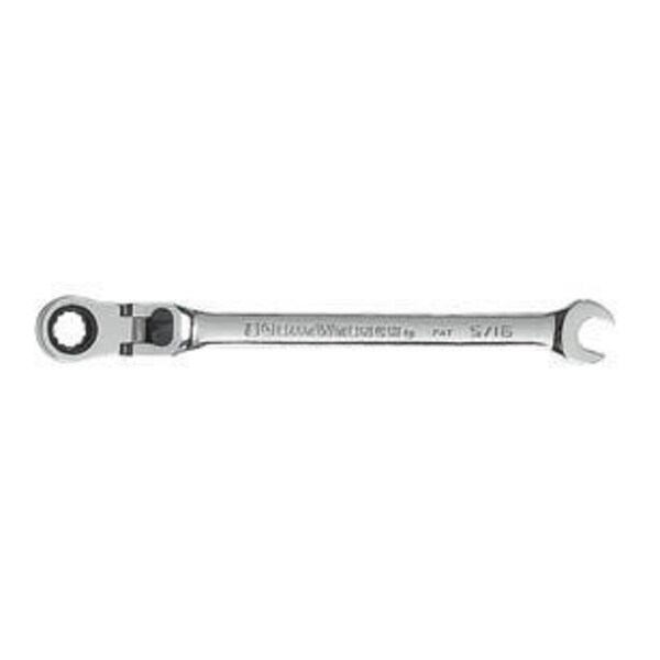 Gearwrench 5/16" 12 Point XL Locking Flex Head Ratcheting Combination Wrench 85710