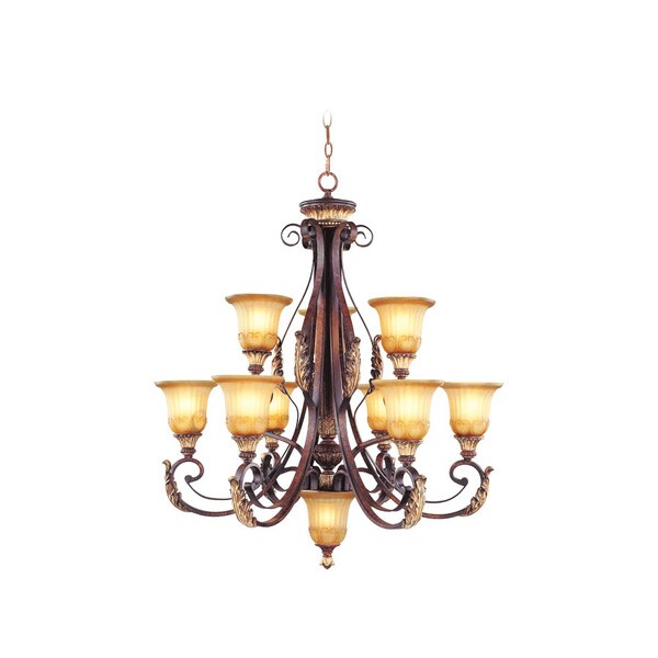 Livex Lighting Villa Verona 10 Light Verona Bronze with 8579-63 - main