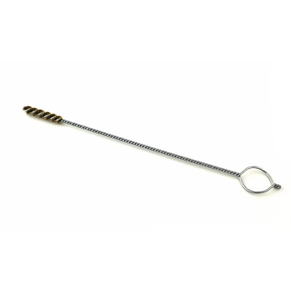 Brush Research 85B1000RH 85 Series-For Closed Holes, 1" Dia., .010 Brass, 2" Brush Part, 6" OAL, Ring Handle 85B1000RH - main