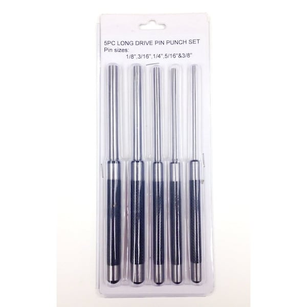 Hhip 5 Piece Extra Long Drive Pin Punch Set 86004103 Zoro