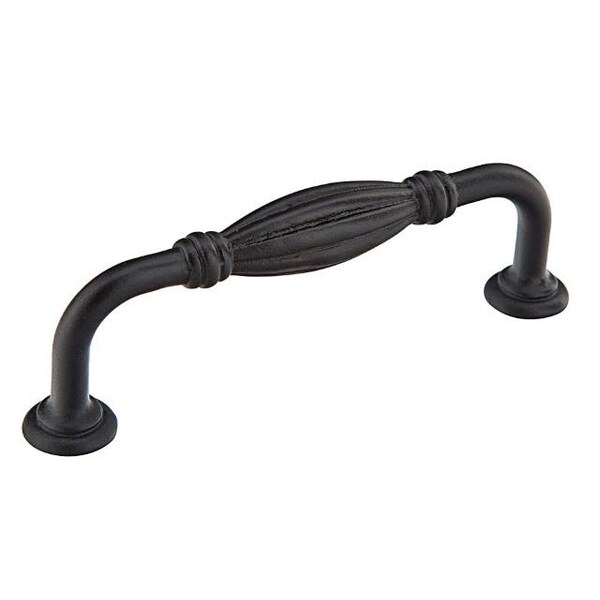 Emtek Flat Black Pull 86218FB 86218FB - main