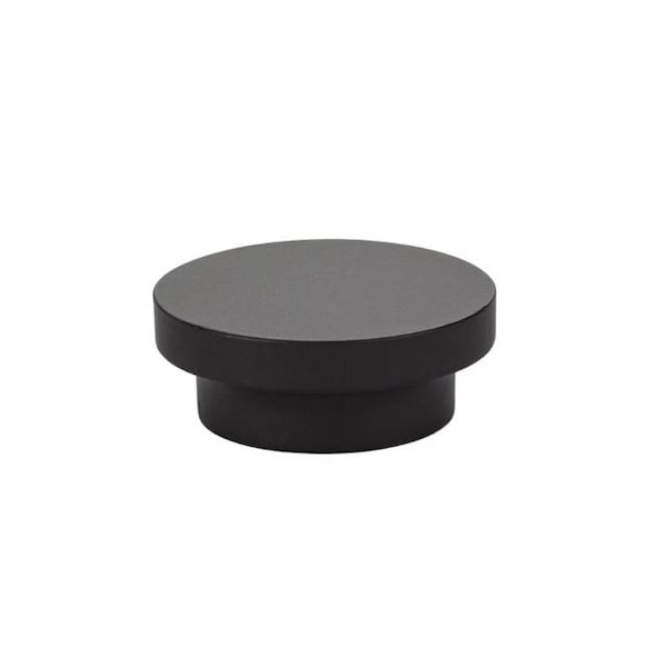 Emtek Flat Black Knob 86449US19 86449US19 Zoro