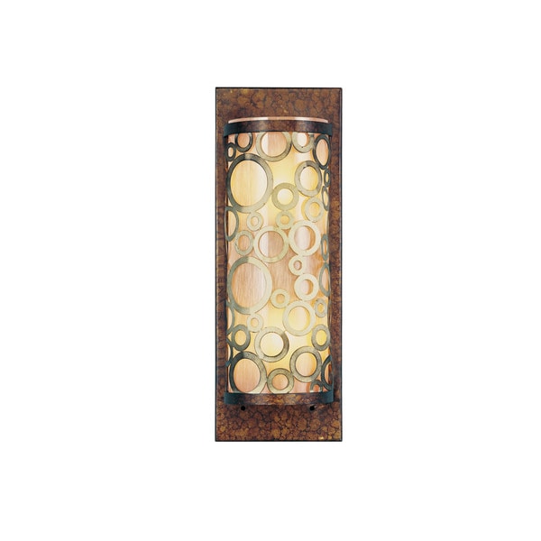Livex Lighting Avalon 2 Light Palacial Bronze with Gilded Accents Wall Sconce 8684-64 - main