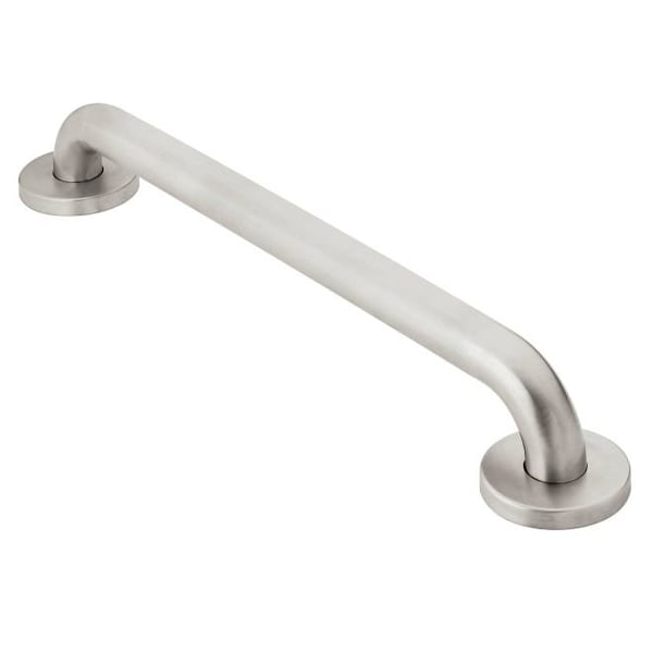 Moen Concealed Concealed Screw 16" Grab Bar Satin Stain, 16" L, Stainless Steel, Satin Stainless Steel 8716 - main