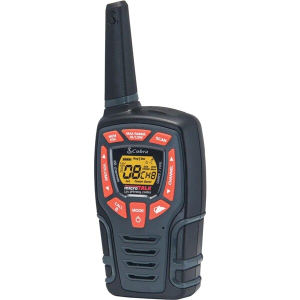 Cobra MicroTalk トランシーバー 2台セット Cobra Walkie Talkies — Pair, 16-Mile Range, 22 Channels