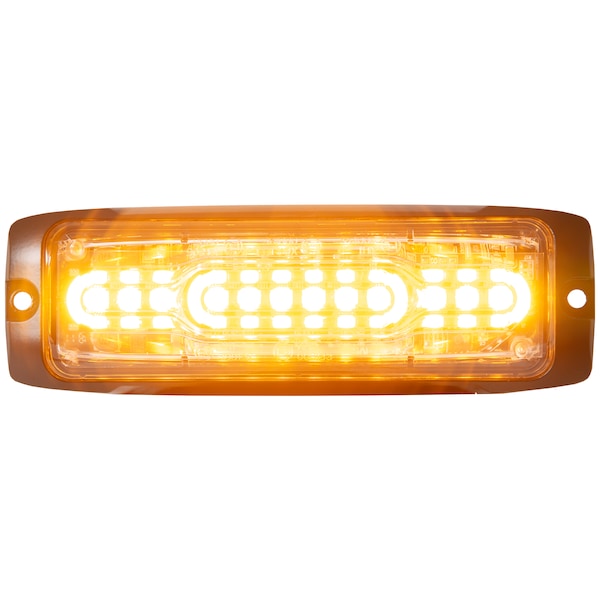 Buyers Products Strobe Light, Ultra Thin, LED, Amber, 5.2" 8890300 Zoro