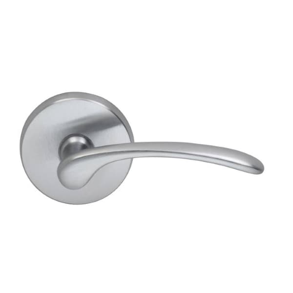 Omnia Lever Pass 2-3/8" BS Full Lip 1-3/8" Doors Satin Chrome 890 890/00F.PA3